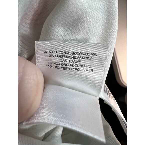 Anne Klein Sleeveless Spring Summer Mini Peach Dress Size 6 Medium Women Bright - Picture 9 of 9